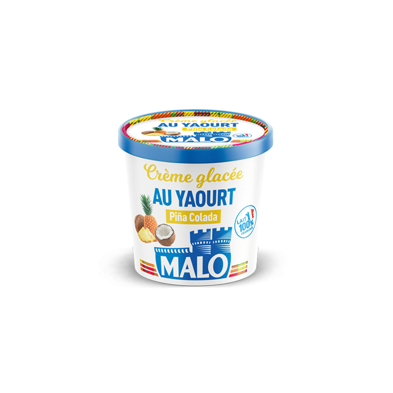 Crème glacée au yaourt Malo nature Magasin d usine virtuel Sill