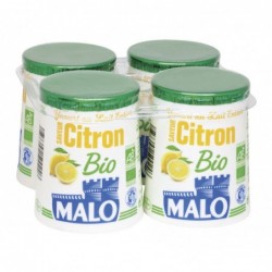 Yaourt au citron BIO en pot carton | Magasin d'usine Sill