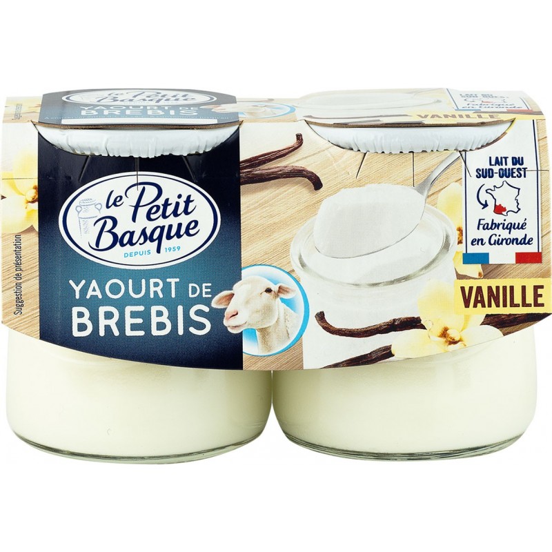 Yaourt au lait de Brebis x2 - L'Epicerie des Consom'Acteurs à Pont-de-Poitte