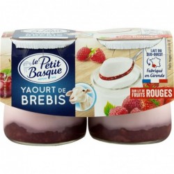 Yaourt de brebis sur lit de fruits rouges | Magasin d'usine Sill